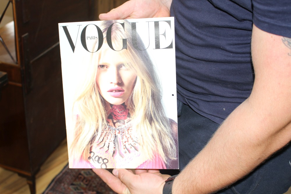 A set of six French Vogue calendars, 2006-11 and 2013